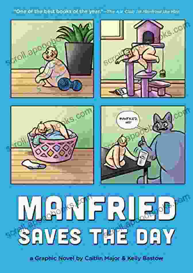 Manfried The Man Graphic Novel Cover Featuring A Talking Dog And A Boy Manfried The Man: A Graphic Novel