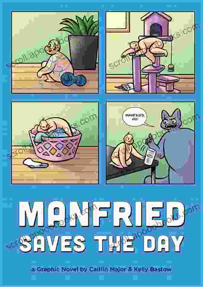 Manfried The Man Graphic Novel Illustration Of Manfried And Billy Facing A Thrilling Adventure Manfried The Man: A Graphic Novel