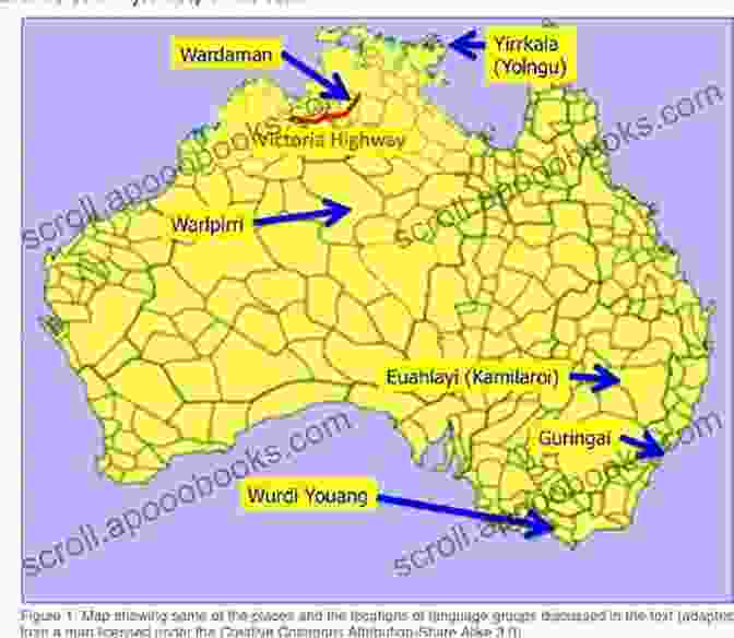 Map Depicting Intricate Songlines Crisscrossing The Australian Landscape The Place Of Music In The Australian Aboriginals Way Of Life