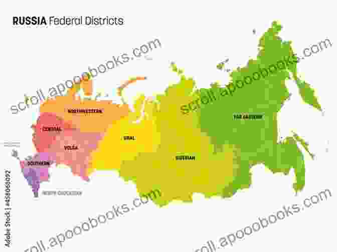 Map Of The Autonomous Okrugs Of The Russian Federation The Territories Of The Russian Federation 2024 (Territories Of The World)