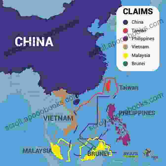 Map Of The South China Sea, Showing The Disputed Areas The Four Flashpoints: How Asia Goes To War