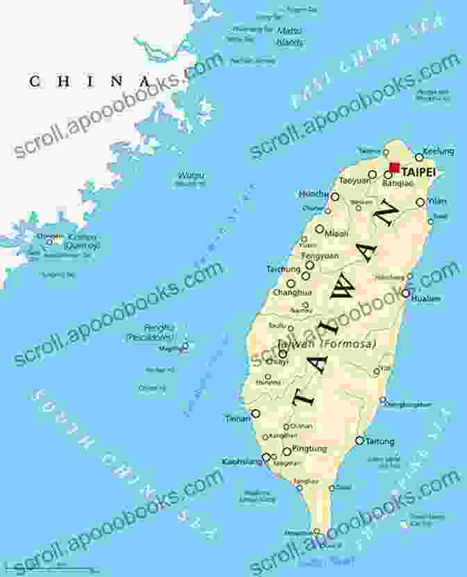 Map Of The Taiwan Strait, Showing The Proximity Of Taiwan To Mainland China The Four Flashpoints: How Asia Goes To War