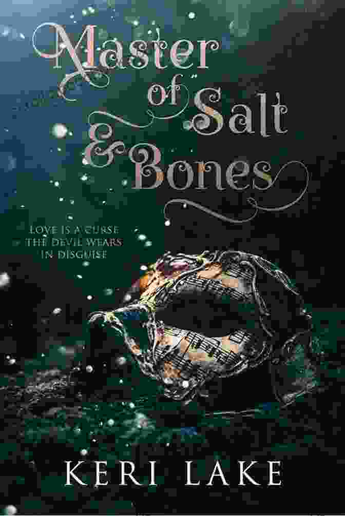 Master Of Salt Bones Novel Cover Featuring A Robed Figure With Glowing Eyes And Floating Swords Master Of Salt Bones Keri Lake