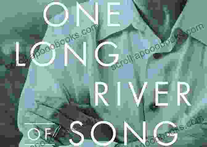 One Long River Of Song Book Cover, Featuring An Abstract River And Musical Notes One Long River Of Song: Notes On Wonder