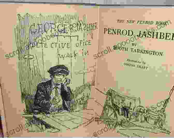 Penrod Jashber Standing Confidently With A Sly Smile, Ready For Adventure Penrod Jashber (The Penrod 3)