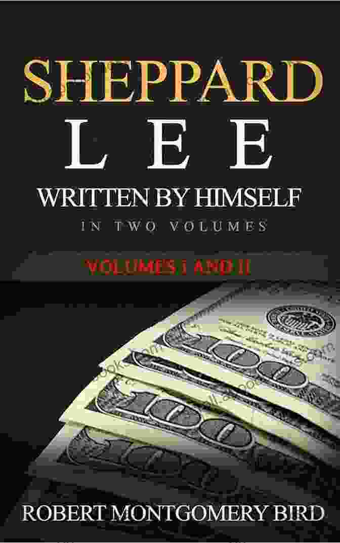 Sheppard Lee Written By Himself Book Cover Depicting A Shadowy Figure In Deep Contemplation. Sheppard Lee Written By Himself