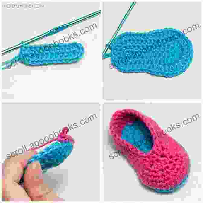 Step By Step Instructions For Crocheting Baby Booties Crochet Shoes Patterns: Crochet Baby Bootie Pattern Baby Shoe