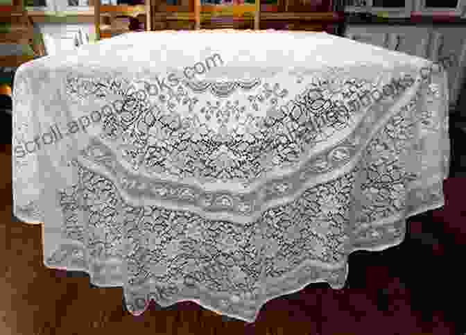 Stunning Milanese Lace Tablecloth New Braids And Designs In Milanese Lace