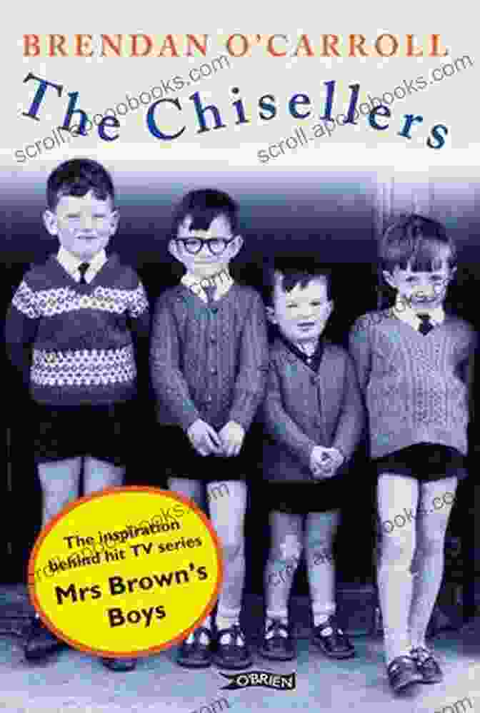 The Chisellers Book Cover, Featuring A Collage Of Humorous Scenes From The Series The Chisellers (Agnes Browne Series)