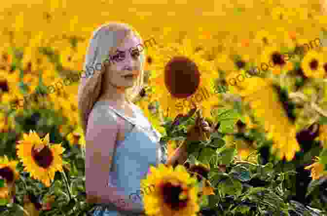 The Sign For Home Book Cover Featuring A Young Woman Standing In A Field Of Sunflowers, Gazing Into The Distance The Sign For Home: A Novel