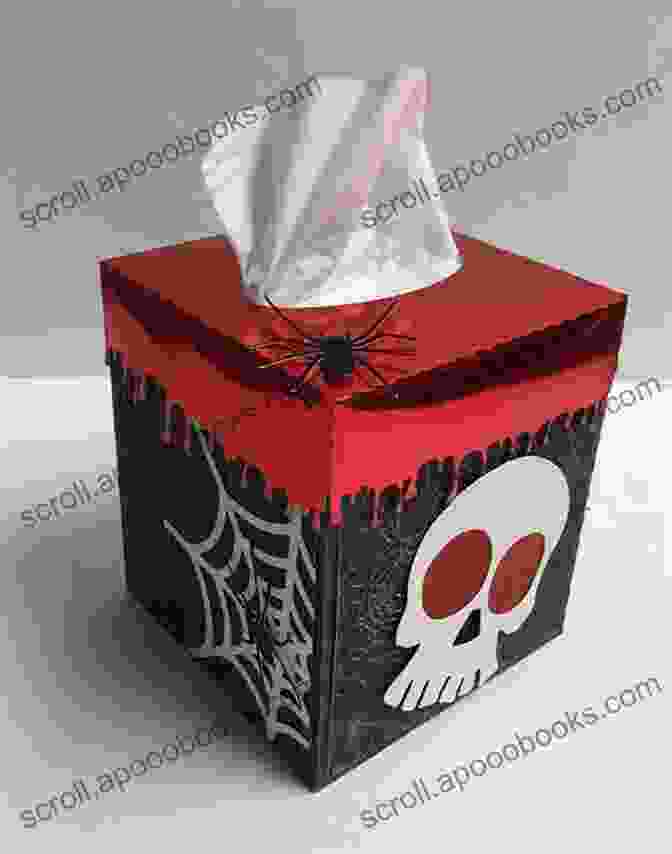 The Spooky Halloween Boutique Tissue Box Cover Makes A Perfect Halloween Gift Spooky Halloween Boutique Tissue Box Cover: Plastic Canvas Pattern