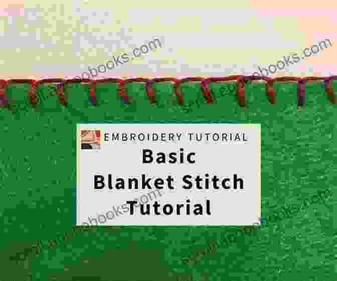 The Step By Step Guide To Blanket Stitch Appliqué Book Cover, Showcasing Intricate Blanket Stitch Appliqué Designs Miniature Quilt Sycamore Rose Wool Felt Quilt And Pillow : Step By Step Guide To Blanket Stitch Appique