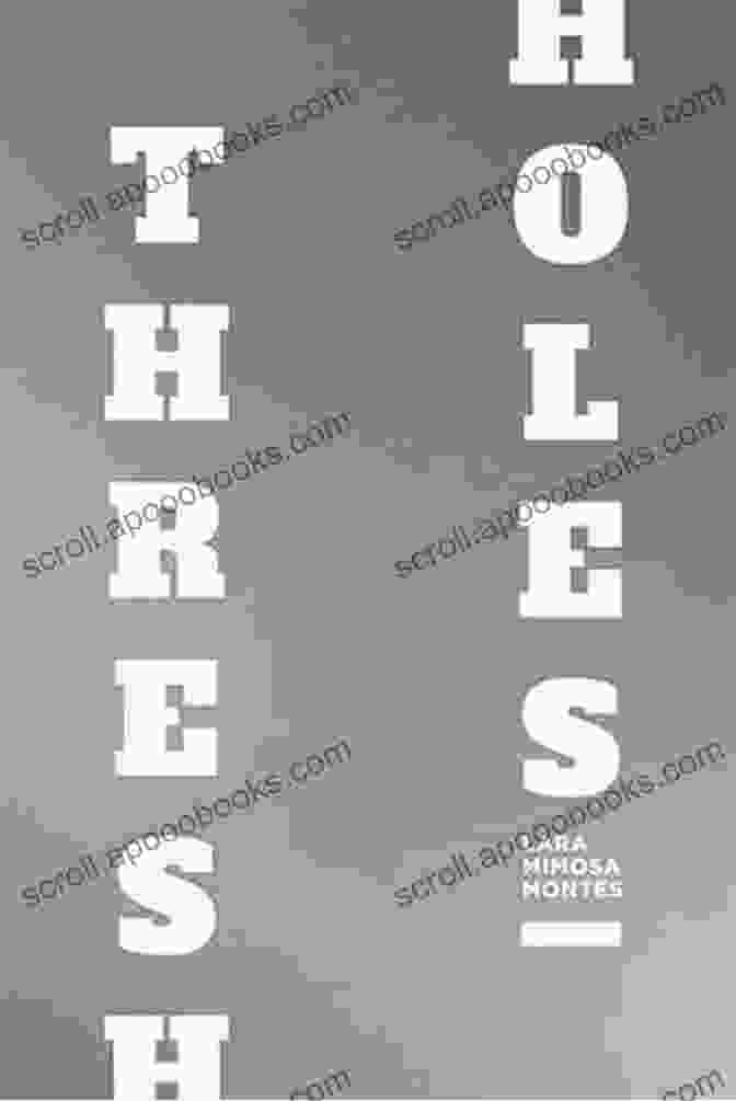 Thresholds Book Cover Thresholes Lara Mimosa Montes