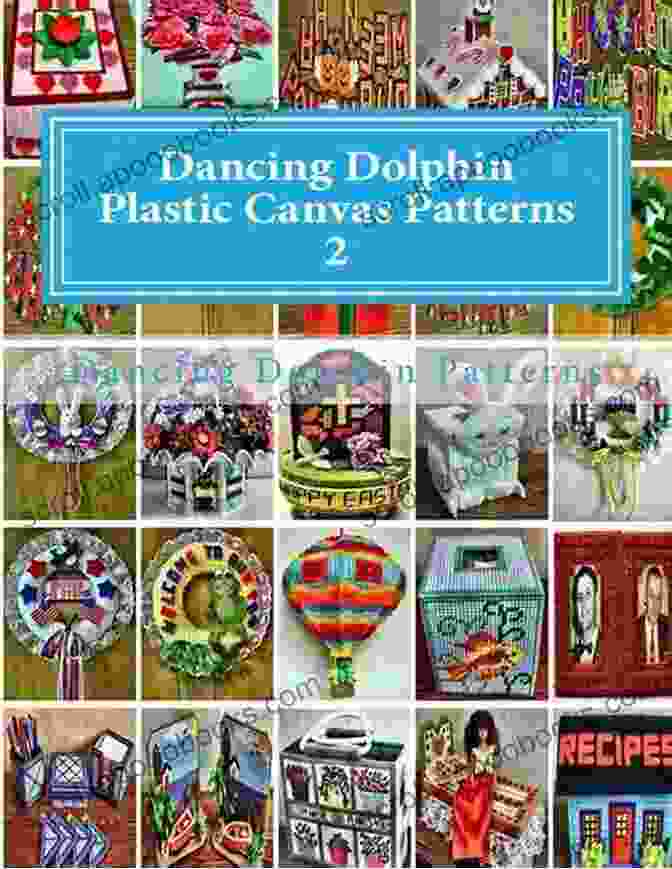 Two Dolphins Twirling Dancing Dolphin Plastic Canvas Patterns 18