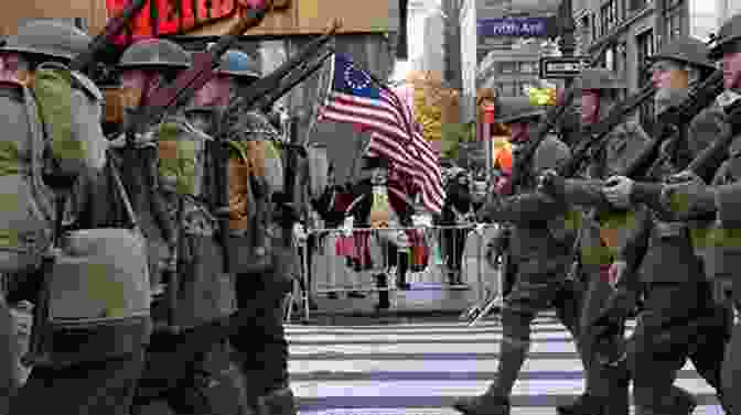 Veterans Marching In A Remembrance Day Parade Keeping Faith: The History Of The Royal British Legion