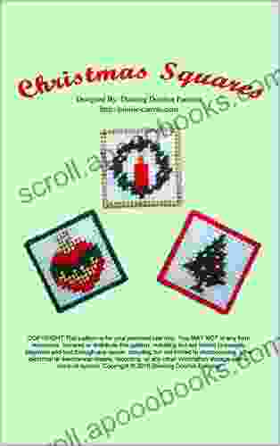 Christmas Squares: Plastic Canvas Pattern