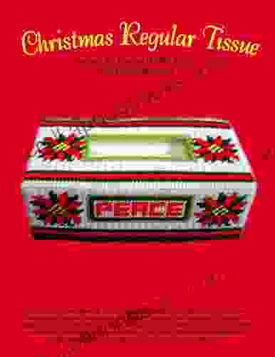 Christmas Regular Tissue Box Cover: Plastic Canvas Pattern