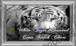 White Tiger Counted Cross Stitch Chart