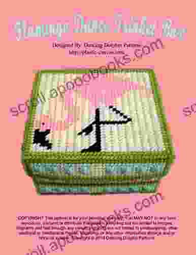 Flamingo Dance Trinket Box: Plastic Canvas Pattern