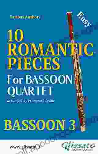 10 Romantic Pieces Bassoon Quartet (BN 3): Easy