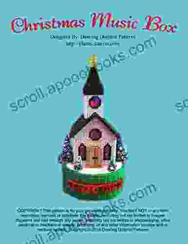 Christmas Music Box: Plastic Canvas Pattern