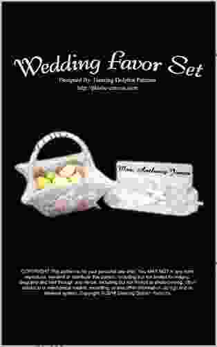 Wedding Favor Set: Plastic Canvas Pattern